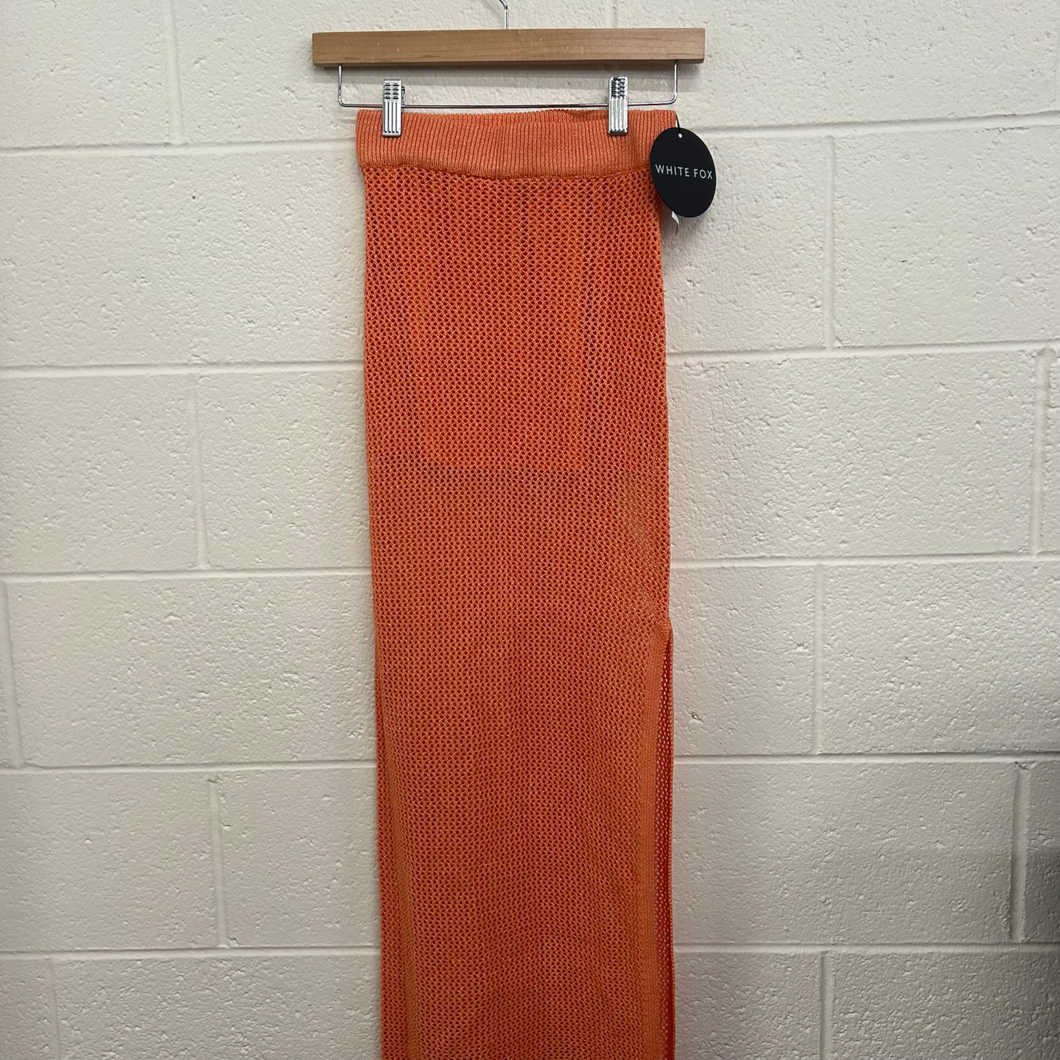White Fox Long Skirt Extra Extra Small