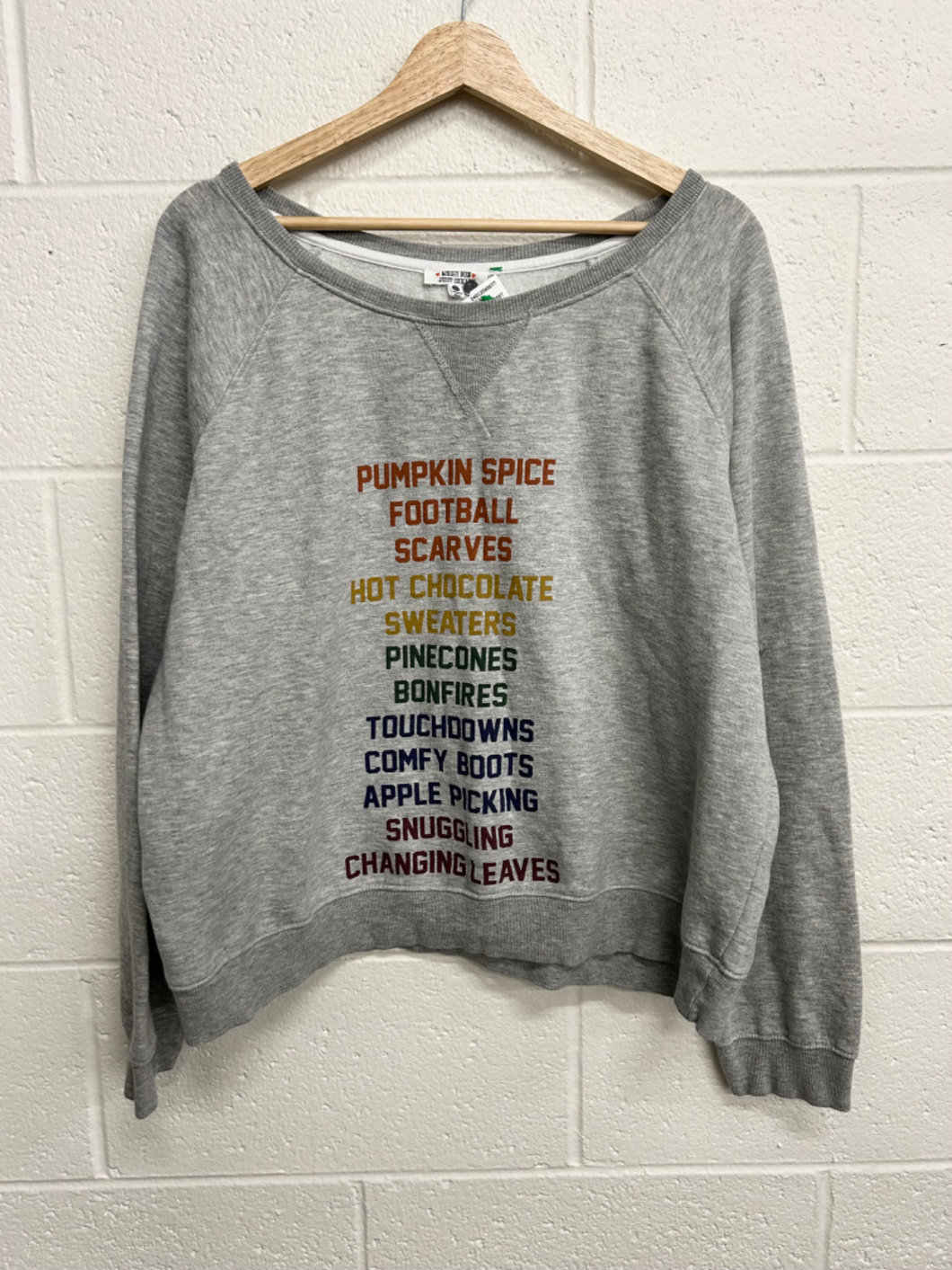 Sweatshirt Size Extra Large