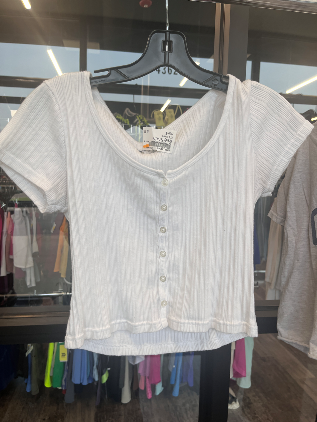 Brandy Melville Short Sleeve Top Size Small