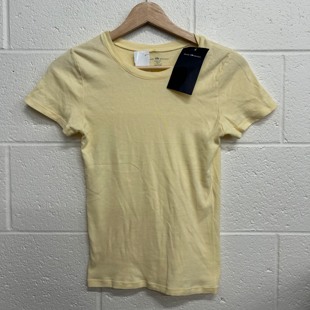 Brandy Melville Short Sleeve Top Size Small