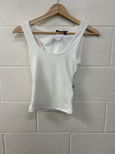 Load image into Gallery viewer, White Fox Tank Top Size Extra Small
