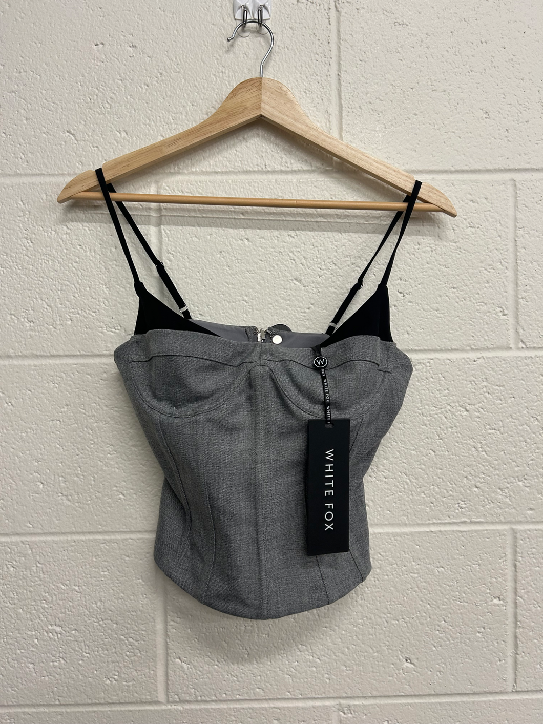 White Fox Tank Top Size Extra Small