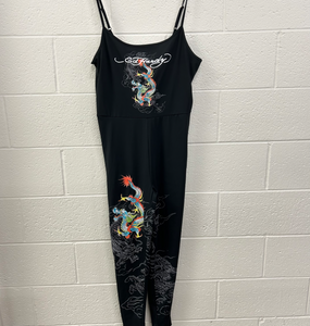 Ed Hardy Womens Dresses Long Jumpsuits 1X Large
