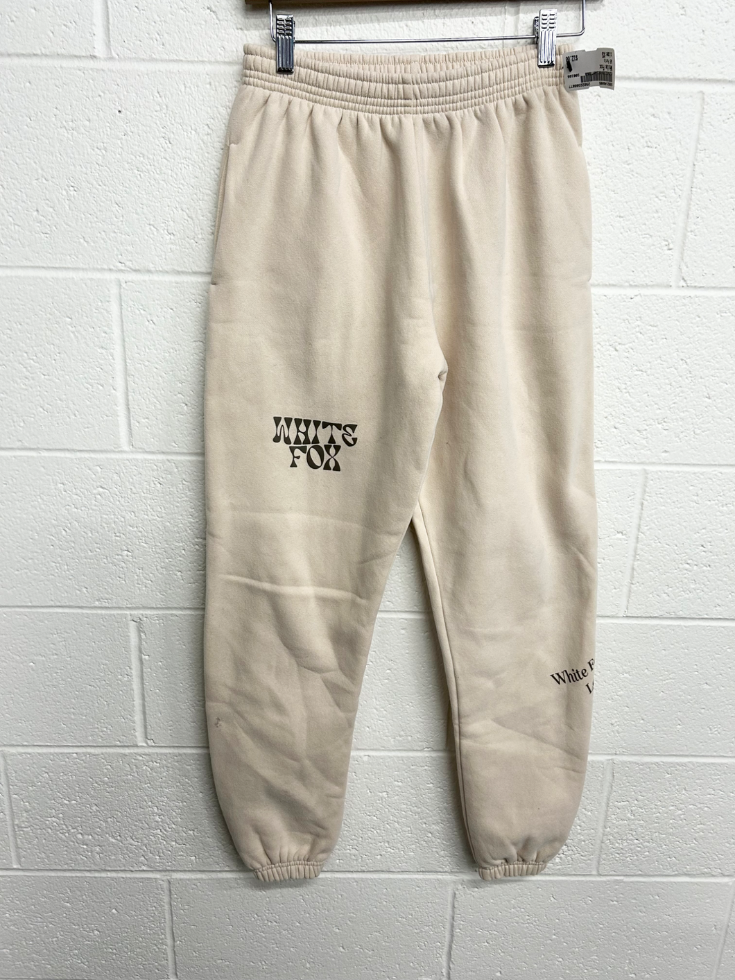 White Fox Pants Size Extra Small