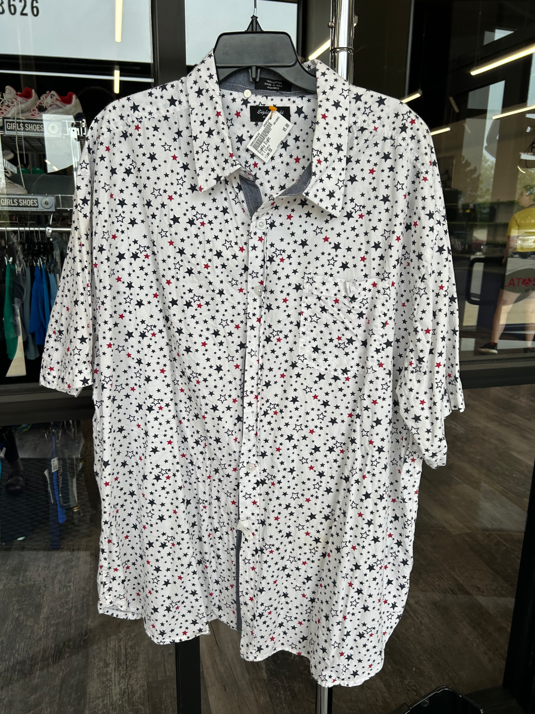 Eighty Eight Short Sleeve Top Size 5XL