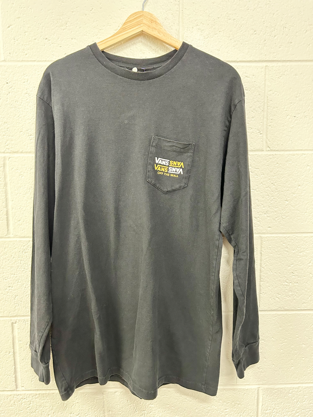 Vans Long Sleeve T-shirt Size Large