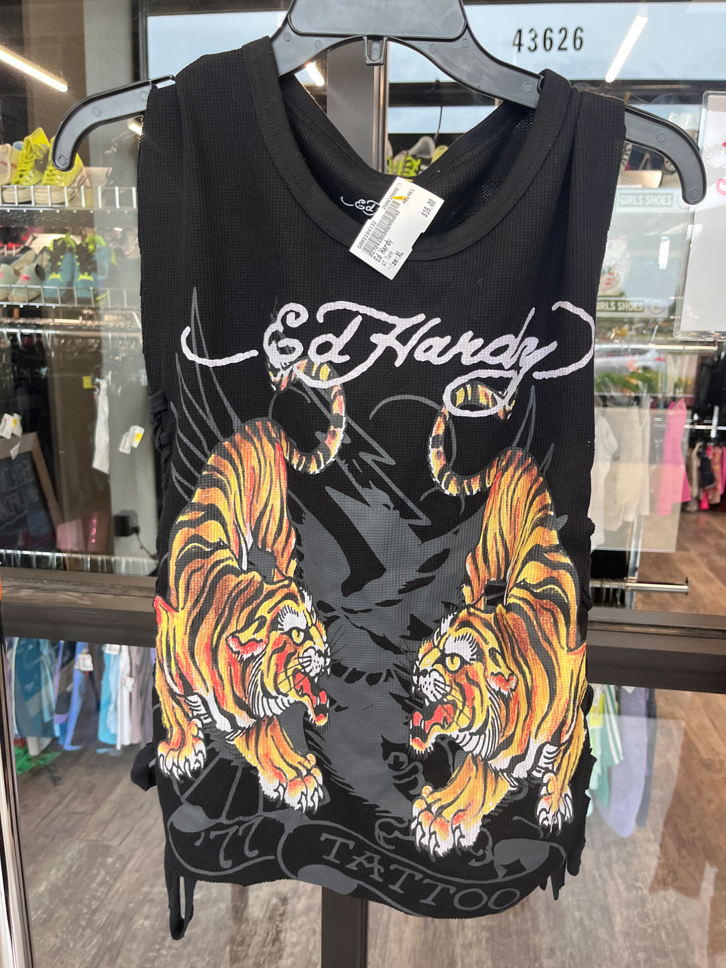 Ed Hardy Tank Top Size Extra Large
