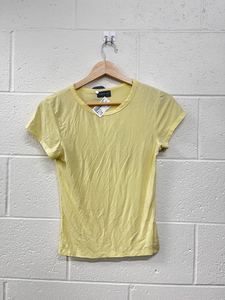White Fox Short Sleeve Top Size Extra Small
