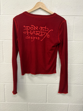 Load image into Gallery viewer, Ed Hardy Long Sleeve Top Size Medium
