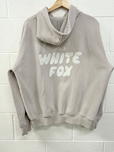 White Fox Sweatshirt Size Small