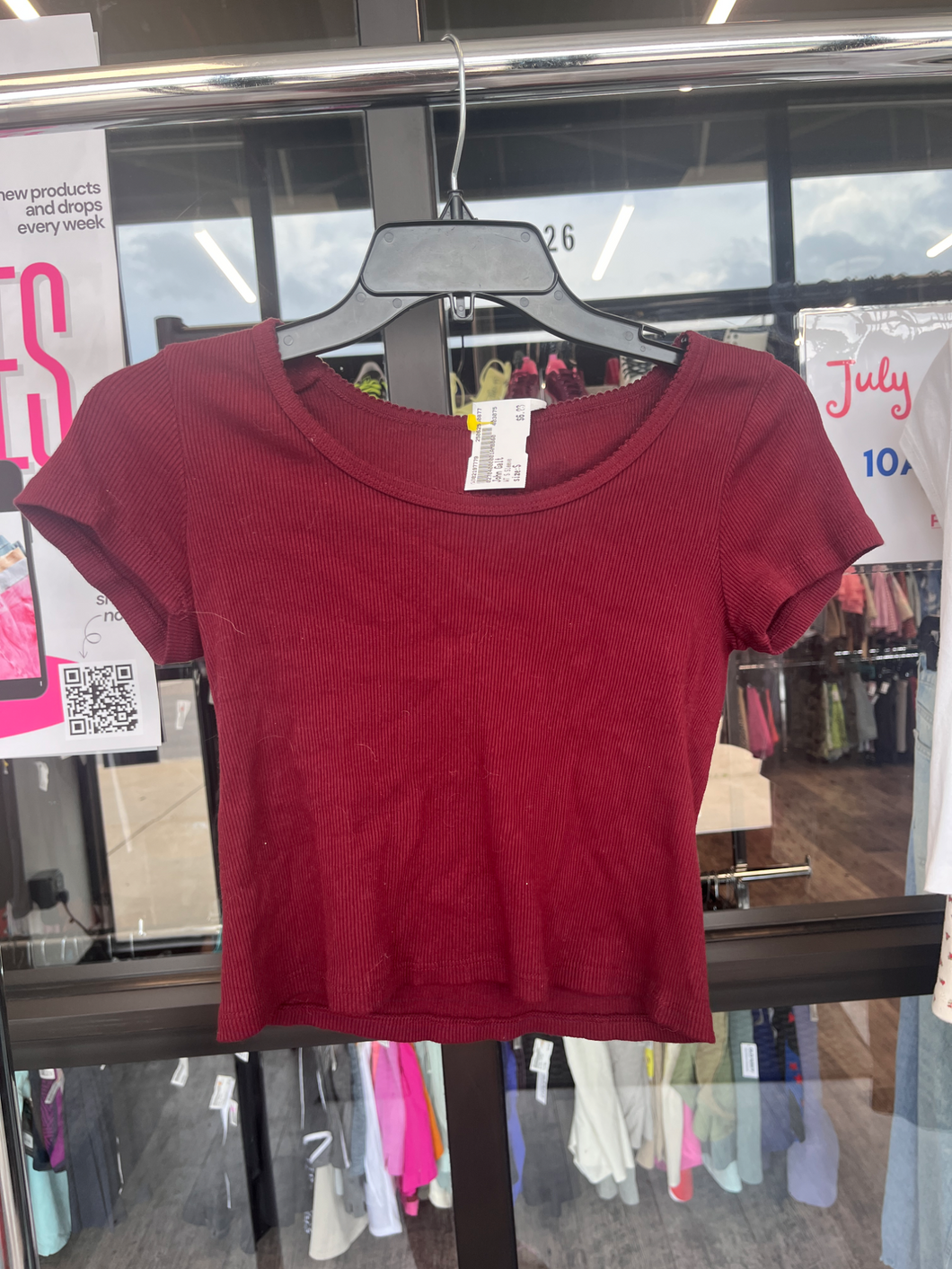John Galt Short Sleeve Top Size Small